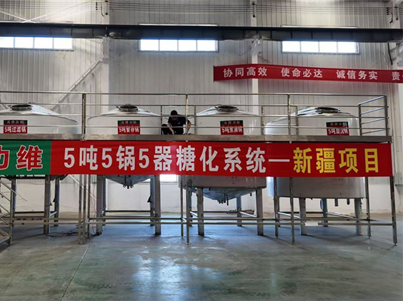 青河精酿啤酒设备厂—5吨精酿啤酒设备—新疆项目